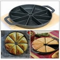 thumbnail image 3 of unbranded Sartén Multiusos De Hierro Fundido Negro Con Recubrimiento Antiadherente Para Pan En Casa, 3 of 8