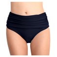 thumbnail image 2 of Csndyce Women Sexy High Waist Swimwear Bottom Ruched Tummy Controlled Bikini Swimsuits Shorts Female, 2 of 5