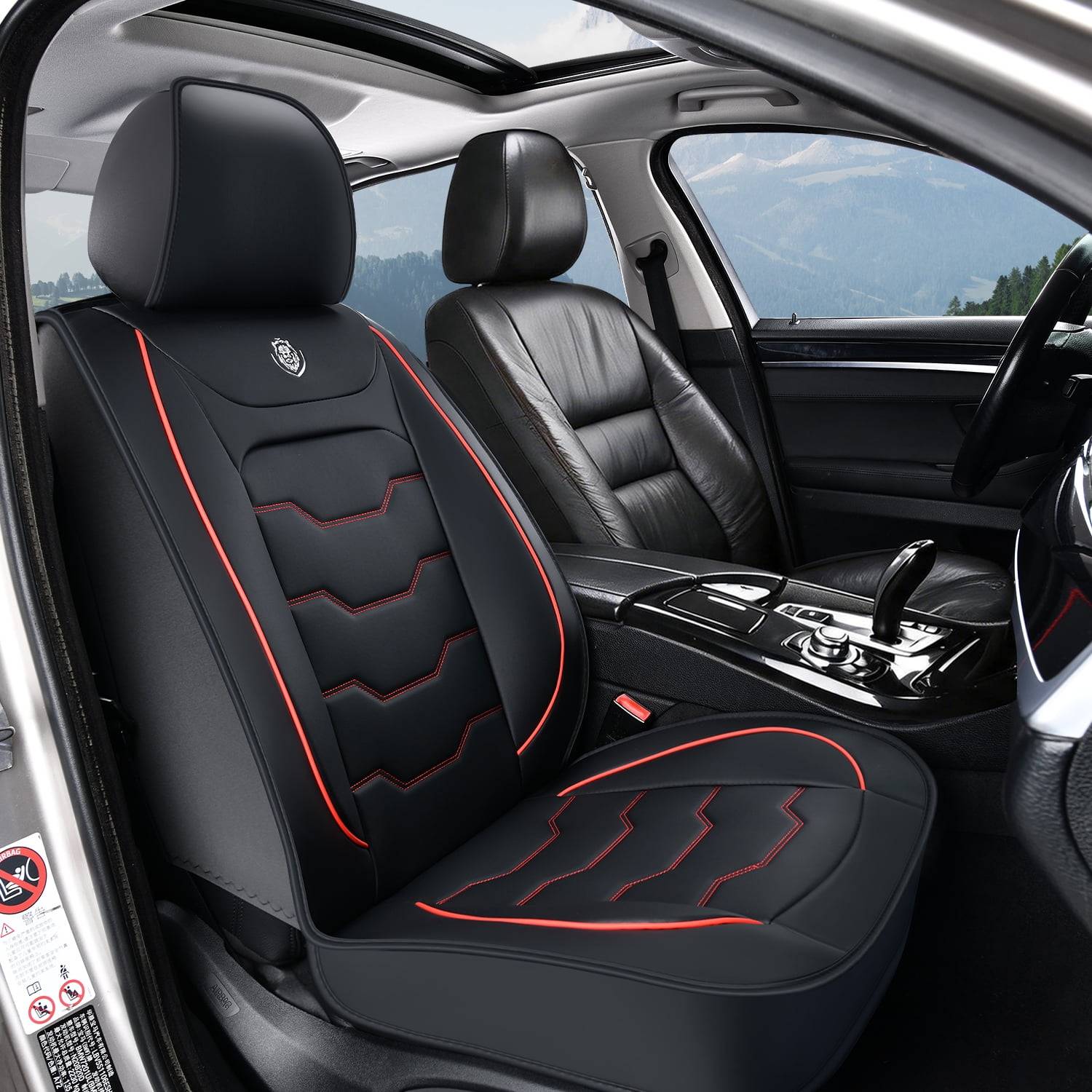 2000-2026 for TOYOTA COROLLA Front Seat Cover Synthetic Leather Water Resistant Custom Fit Everyday Comfort