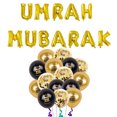 thumbnail image 5 of Globo de látex con letras de Eid Mubarak, globo de aluminio para Hajj Mubarak, suministros de decoración para fiestas islámicas, festivales musulmanes de Ramadán Kareem, 5 of 5