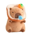 thumbnail image 2 of Lindo capibara de peluche Capibara Toybara Toybra con Morve Eliminando la habitación de los niños Pan D, 2 of 9