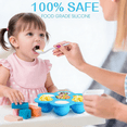 thumbnail image 3 of SUSWIM Baby Food Freezer Tray with Lids, Silicone Baby Food Storage Container for Homemade Baby Food, Purees, Breastmilk, 3 of 5