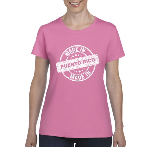 NIB - Women's T-Shirt Short Sleeve - Puerto Rico Made