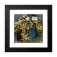 thumbnail image 2 of Cosimo Rosselli 15x15 Black Modern Framed Museum Art Print Titled - The Adoration of the Christ Child (C. 1485 - C. 1507), 2 of 5