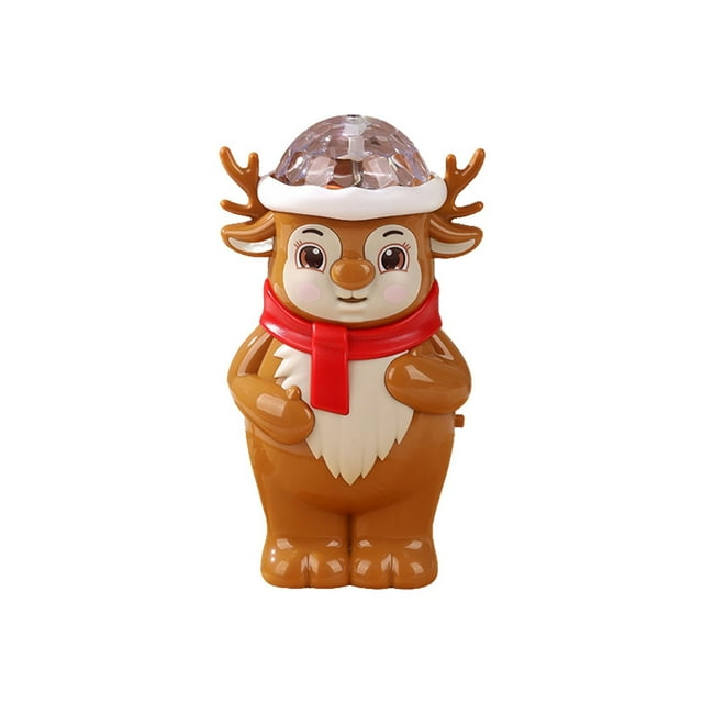 Decoración de Papá Noel 15.7x8.2x6.3cm Flash Bar Luz Nocturna de Papá Noel