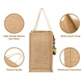 thumbnail image 3 of Bolsa de playa Trifabricy tejida de paja impermeable para mujer, 3 of 8