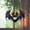 H, variant on Clearance! Halloween Bat Stained Glass Suncatcher Window Hanging Acrylic Wall Art Suncatcher Decoration Festival Colorful Bat Home House Venue Arrangement Props 1pc 6.7*5.9*0.8 in D
