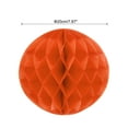 thumbnail image 2 of Uxcell Paper Pom-Poms Flower Balls 8 Inch Paper Tissue Flower Balls for Party Flower Wedding Decoration Pack of 6,Orange, 2 of 6
