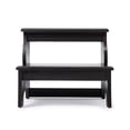thumbnail image 3 of Butler Specialty Company Melrose Wood Step Stool - Dark Brown, 3 of 6