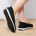 thumbnail image 3 of Vedolay Women Shoes Shoes for Women Comfortable Slip On Flat Casual Low Top Shoes,Black 8.5, 3 of 5