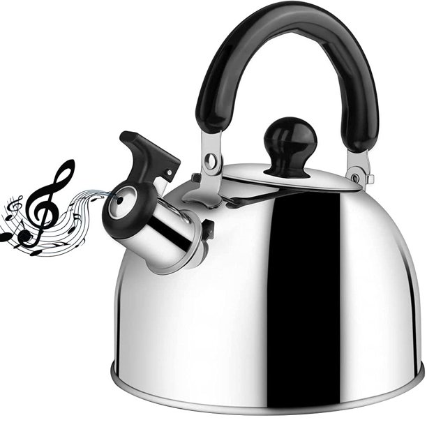 Yipa 2/3/4 Liters Tea Kettle Stovetop Mirror Finished Stainless Steel