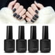 thumbnail image 5 of Juego de 4 esmaltes de uñas en gel con capa de refuerzo de base y capa superior, pegamento para uñas mate superfuerte de larga duración, 15 ml, 5 of 13