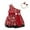 Red, variant on Odeerbi Infant Girls Christmas One Shoulder Dresses Cute Tulle Patchwork Irregular Hem Dress Kids Sleeveless Snowflake Print Dress with Headband Set Infant Girls Clothes