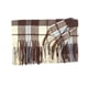 thumbnail image 1 of Bufanda grande de celosía cálida de invierno con rejilla grande y Mantón largo de moda, 1 of 5