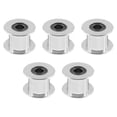 thumbnail image 1 of 5Pc For 2Gt Timing Belt Idler Pulley 20 Teeth 5Mm Bore 6Mm Width For 3D Printer, 1 of 6