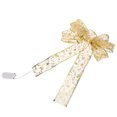 thumbnail image 2 of 1pc Navidad Bowknot con luz DIY Bowknot Adornment Scene Layout Prop, 2 of 6