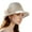 Beige, variant on Breezy Summer Fedora for Women Straw Floppy Hat Women's Sun Temperament Versatile Lightweight Basin Bride Wedding Tea Party Ms. Outdoor Elegant Fabric