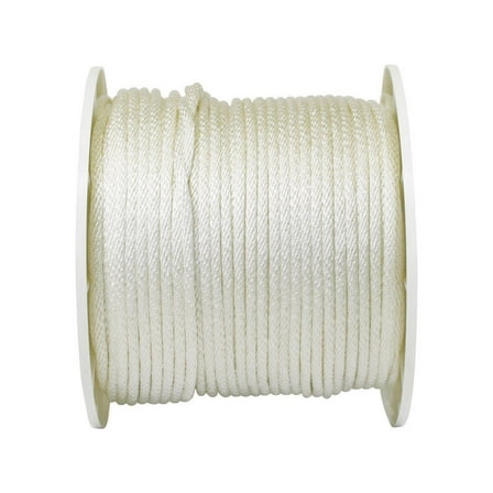 Koch 5/16 in. D X 600 ft. L White Solid Braided Nylon Rope
