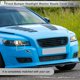 thumbnail image 2 of Tapa de boquilla del lavaparabrisas del faro del lado derecho del parachoques Unique Bargains para Volvo S40 2008-2010, tapa de recorte del parachoques número 39886397 tono plateado 1 Pcs, 2 of 7