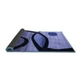 thumbnail image 2 of Ahgly Company Indoor Rectangle Abstract Blue Modern Area Rugs, 4' x 6', 2 of 4