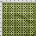 thumbnail image 3 of oneOone Polyester Lycra Fabric Check Ikat Fabric Prints By Yard 56 Inch Wide, 3 of 4