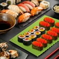 thumbnail image 4 of NOGIS Silicone Sushi Rolling Mat Roller Dishwasher Safe BPA Free Nonstick Washable Reusable Easy to Clean DIY Sushi Roll Mats, 4 of 7