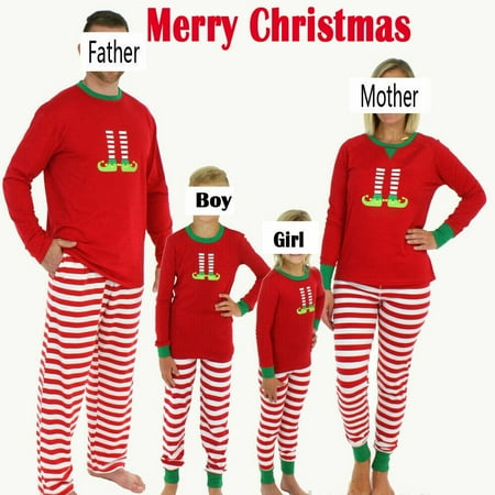 

Family Matching Kids Adult Christmas Pajamas Pj s Set Outfit Sleepwear Nightwear
