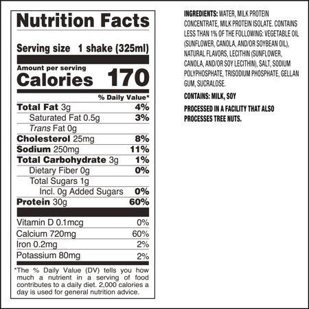 QUEST NUTRITION, 45G HIGH PROTEIN VANILLA MILKSHAKE 14OZ READY TO DRINK, 1 COUNT