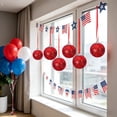 thumbnail image 6 of Xheghe Independence Day Foam Ball Pendants - Festive Decorative Orbs for Holiday Celebrations - Perfect for Parties, Centerpieces, and Patriotic Decor, 6 of 6