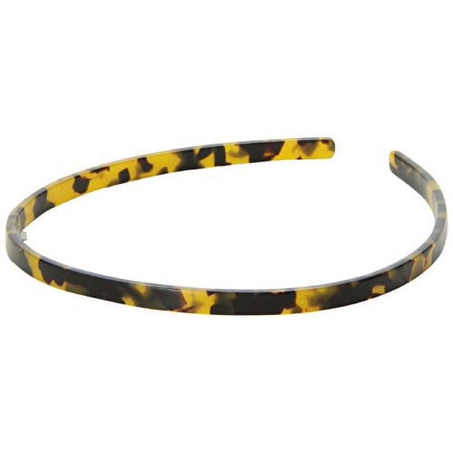 CARAVAN® CÓMODA VINCHA DE ACETATO DE CELULOSA CLÁSICA Y DE COLOR PERLADO HECHA A MANO