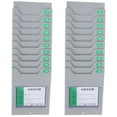 thumbnail image 1 of CNKOO 2 pcs  Warehouse Material Cards Shelf Magnetic Control Cards Rack Wall-mounted Rack, 1 of 6