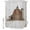 Red, Gray, variant on Vintage Farmhouse Shower Curtains for Bathroom, Rustic Wooden Barn House Beige Waterproof Fabric Shower Curtain, Decorative Bathroom Curtain for Bathtub, 36"x72", No Hooks Included