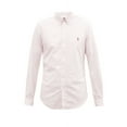 thumbnail image 4 of Polo Ralph Lauren PINK WHITE Big & Tall Striped Cotton Oxford Shirt, US 3XT, 4 of 4