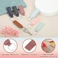 thumbnail image 3 of 15 Pcs Leather Keychain Blanks Bulk Rectangle Laser Engraving Keychain Leather Key Fob Kit with Key Rings for DIY Supplies Gifts (Date Red, 3.7"x1.2"), 3 of 7