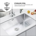 thumbnail image 2 of OUNONA 2-Pack Sink Drain Covers and Basin Plug Hole Lids, Kitchen Sink Accessories for Drain, 2 of 7