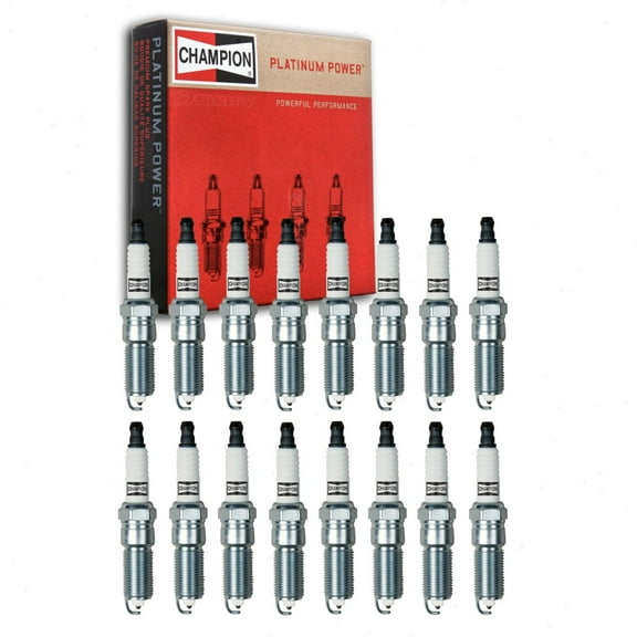 16 pc Champion Platinum Spark Plugs compatible with Dodge Durango 5.7L V8 2004-2008
