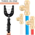 thumbnail image 3 of Push-to-Connect Fitting Disconnect Pliers - Multi-Size Removal Tool Compatible with 1/2 Inch, 3/4 Inch and 1 Inch Quick-Connect Plumbing & Air Hose Fittings, Ideal for Easy & Efficient Disassembly, 3 of 6