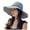 Grey, variant on Hats for Women Sun Hat Floppy Wide Brim Beach and Camping Look Hat Lady Sun Sun Visor Lady Wide Brim Hat Hat Spring And Summer Sun Chin Strap Bow Small Face Effect Sun Travel Outd