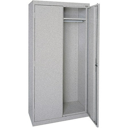 Elite Series Wardrobe Cabinet with Adjustable Shelf, 46"W x 24"D x 78"H, Multi-Granite