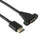thumbnail image 1 of Extensión HDMI macho a hembra, cable de extensión HDMI macho a hembra, extensión HDMI F diseñada para precisión, 1 of 9