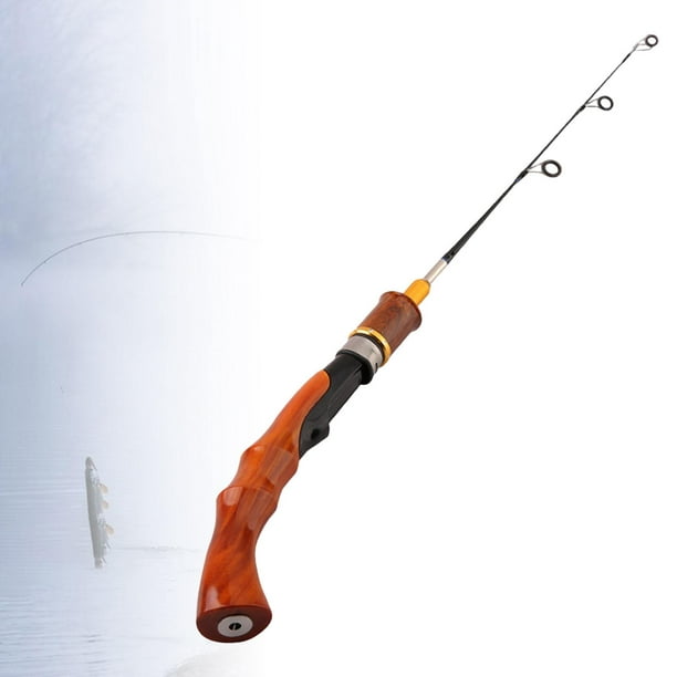 Colaxi Ultralight Ice Fishing Rods Comfortable Grip Can Install Fishing Reels Ice Fishing Pole For Adults Freshwater Bass Trout Fishing Boat Fishing L
