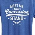 thumbnail image 3 of Instant Message - Concession Stand - Women's Short Sleeve Graphic T-Shirt, 3 of 7