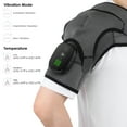 Heated Shoulder Wrap Brace,Wireless Portable Rechargeable Infrared