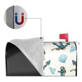 thumbnail image 2 of Yiaed Anchors And Shells Print Mailbox Covers, Magnetic Mailbox Cover, Mail Box Covers for Garden Outdoor Decor Box Covers-21x18 in, 2 of 8