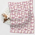 thumbnail image 6 of Yiaed Cartoon Sheep Print Dog Blankets-Cat Blanket Washable for Couch Protection,Puppy Blanket, Soft Plush Reversible Throw Furniture Protector-Medium, 6 of 8