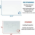 "18""x12"" Roll & Stick Whiteboard, Light Dry Erase Board,