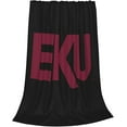 thumbnail image 2 of Eastern Kentucky University Logo Blanket Large Luxury Fleece Soft Anti-Static Anti-Pilling Flannel Bed Blanket, 2 of 6