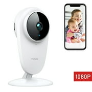 Victure WiFi Baby Monitor, 1080P Indoor Smart Home Security Camera with Color Night Vision, White