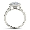 thumbnail image 4 of Aonejewelry 0.75 Ctw. Glitzy Diamond Wedding Engagement Ring In 14K White Gold, 4 of 4
