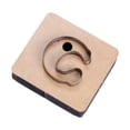 thumbnail image 1 of Troquel de corte de cuero, modelo portátil, resistente, hecho a mano, plantilla de madera. C, 1 of 9